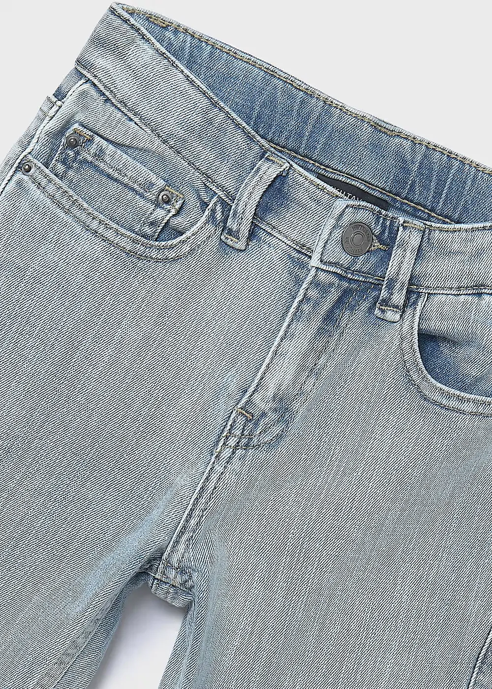 Pant. denim regular fit basic