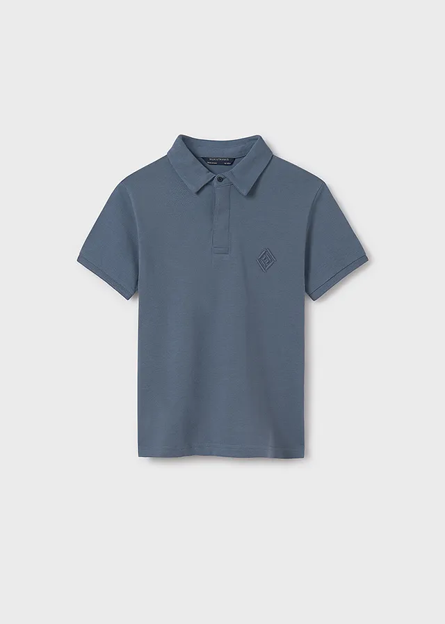 Chemise manga corta bordado
