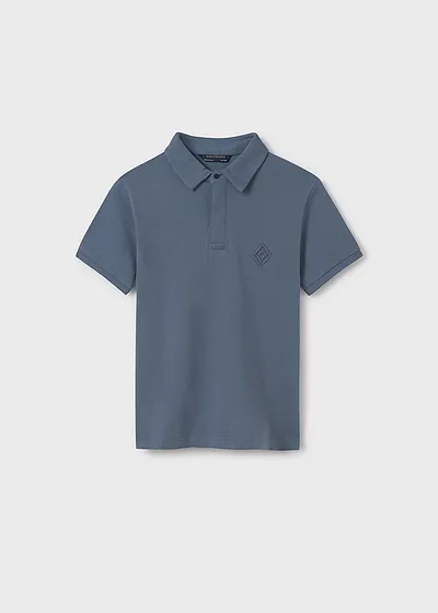 Chemise manga corta bordado