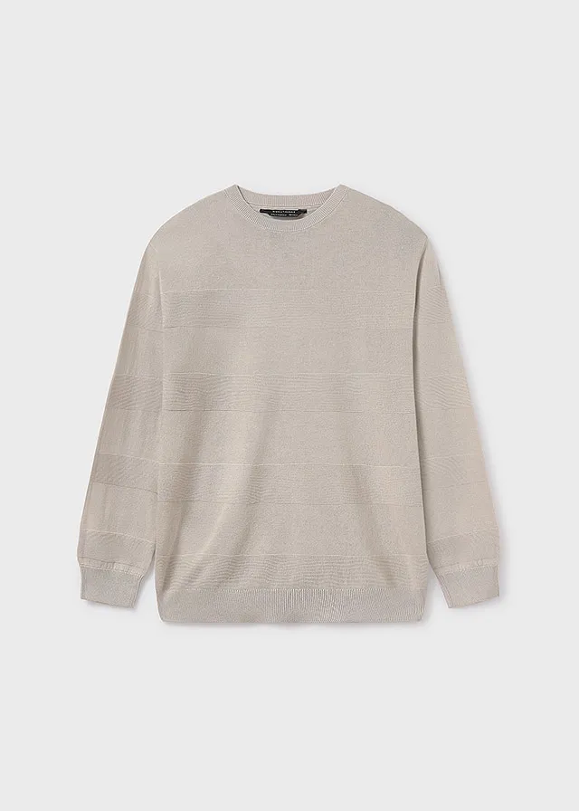 Sweater manga larga