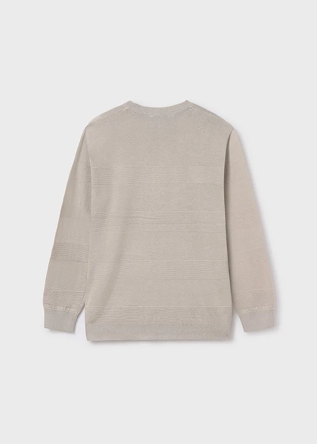 Sweater manga larga