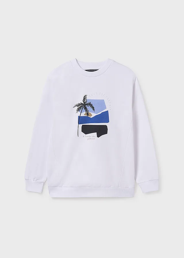 Sweater print embossed
