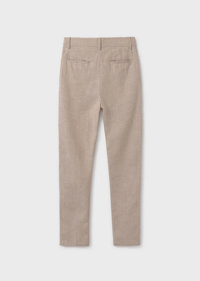 Pantalon natural de vestir