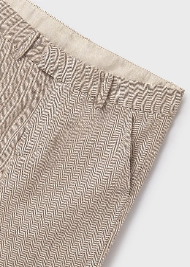 Pantalon natural de vestir