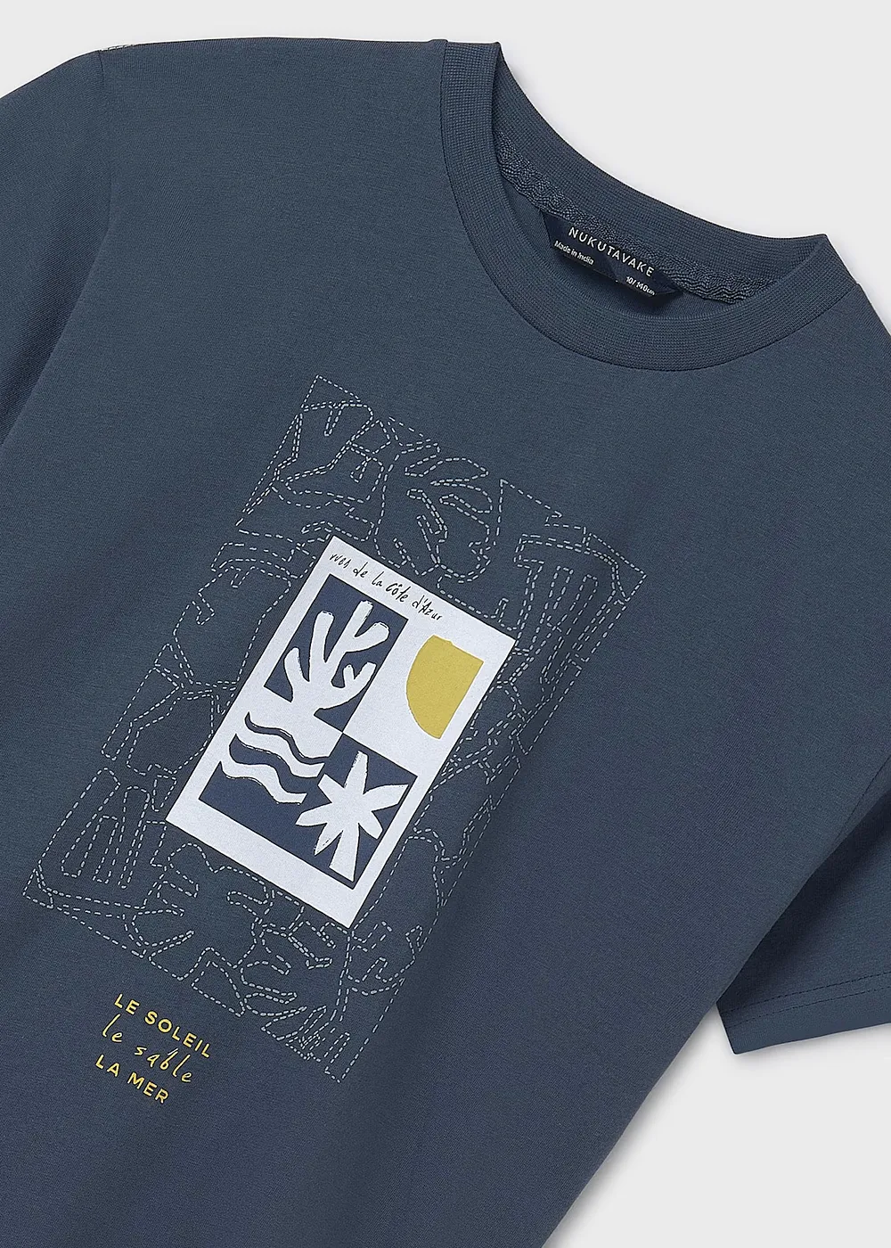 Franela m/c geometric coast