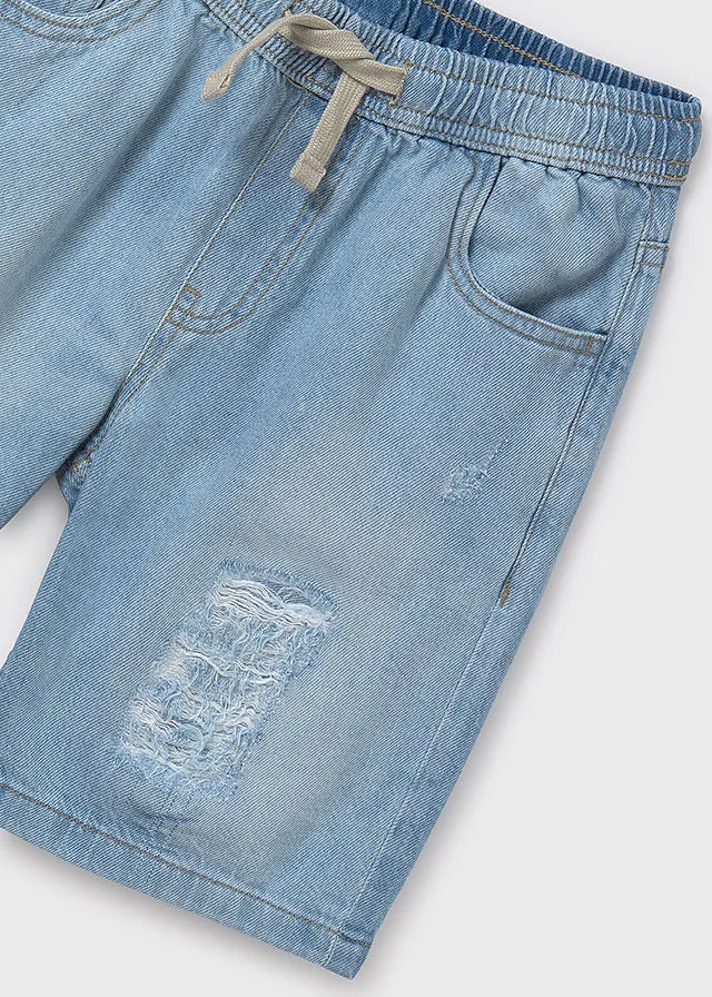 Bermuda denim rotos