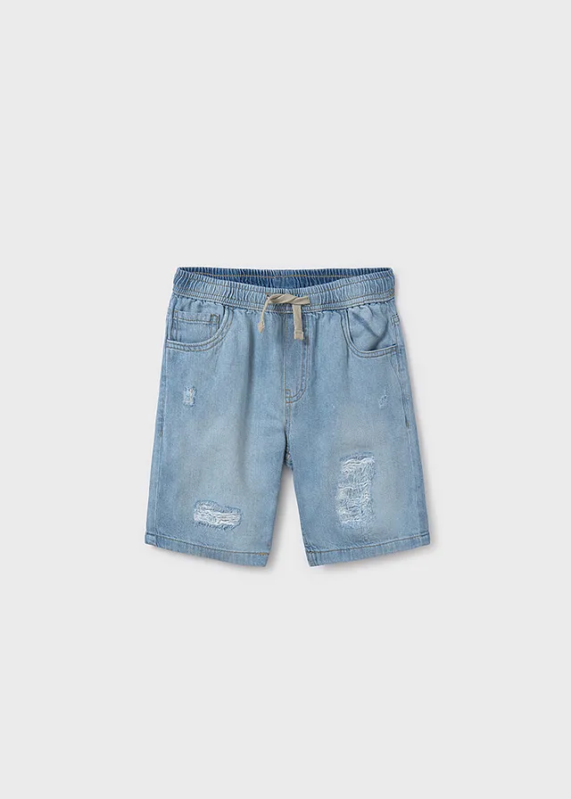 Bermuda denim rotos