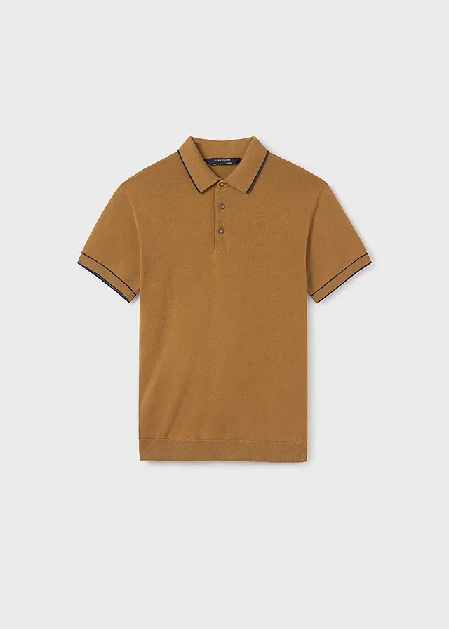Chemise manga corta tricot