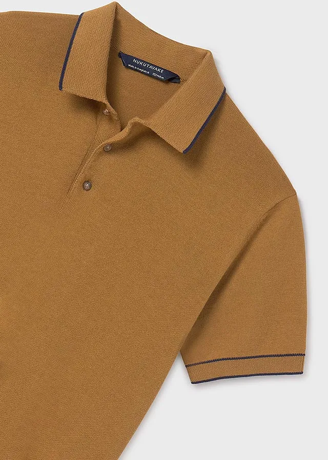 Chemise manga corta tricot