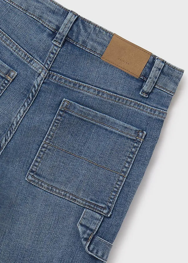 Bermuda denim worker