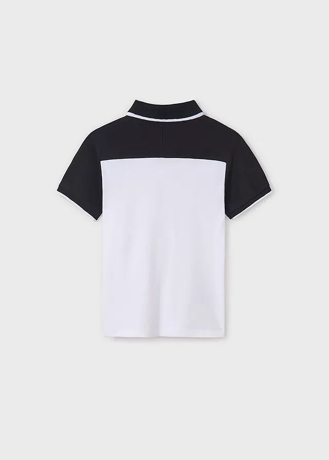 Chemise manga corta combinado