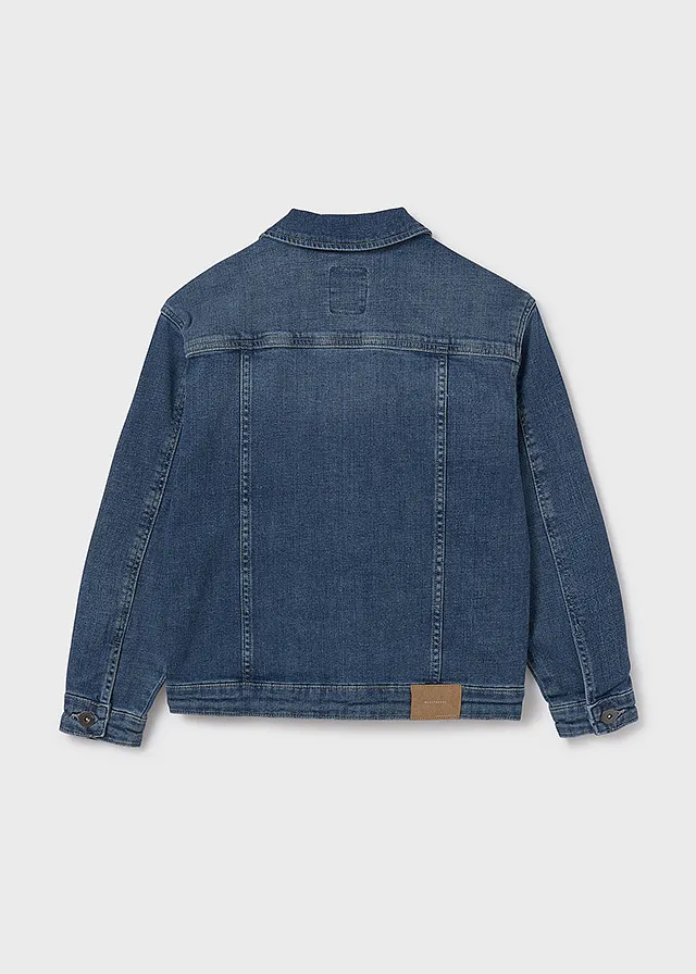 Cazadora denim trucker