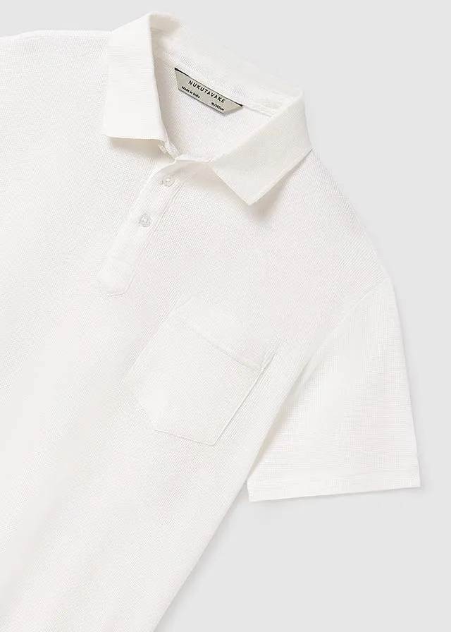 Chemise manga corta estructura