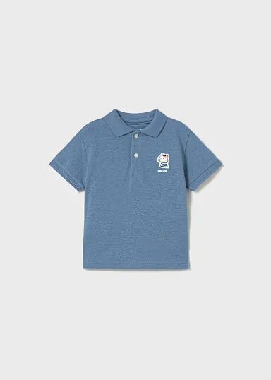 Chemise m/c apliques