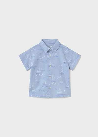 Camisa manga corta estampada