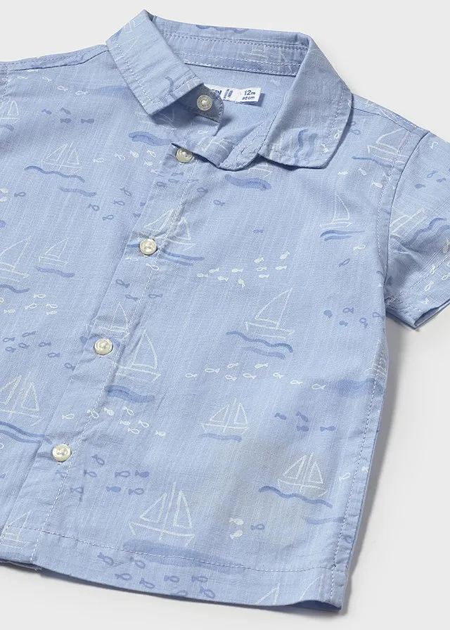 Camisa manga corta estampada