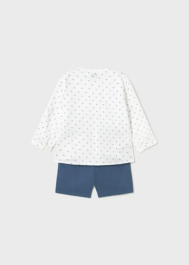 Conj. bermuda y camisa m/l