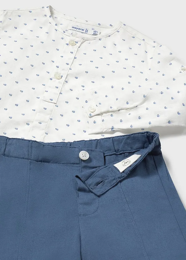 Conj. bermuda y camisa m/l