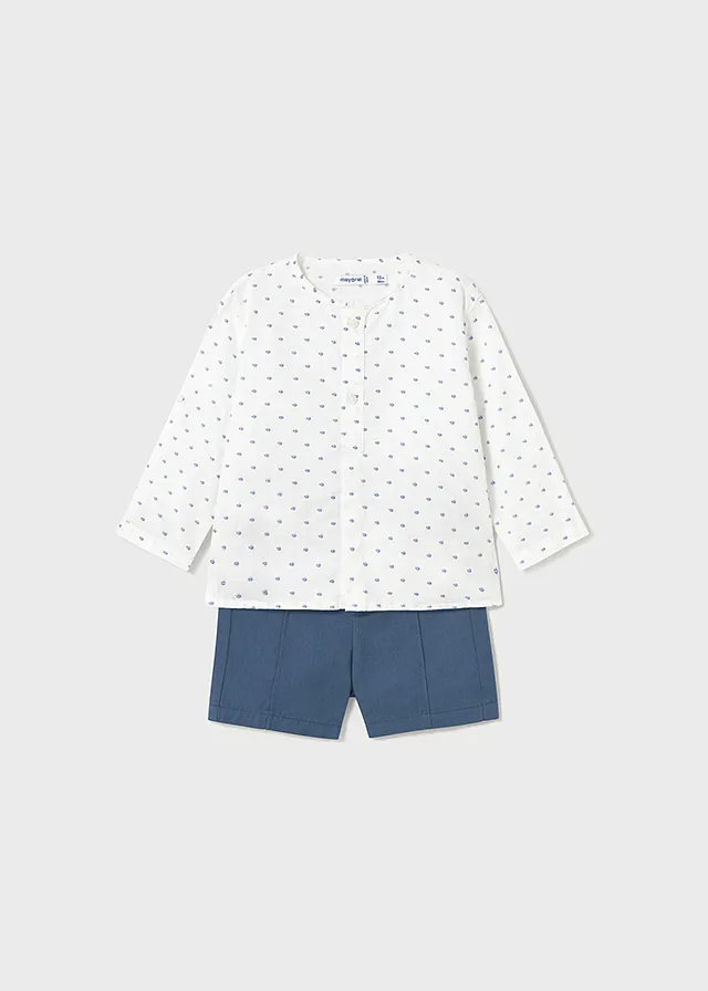 Conj. bermuda y camisa m/l