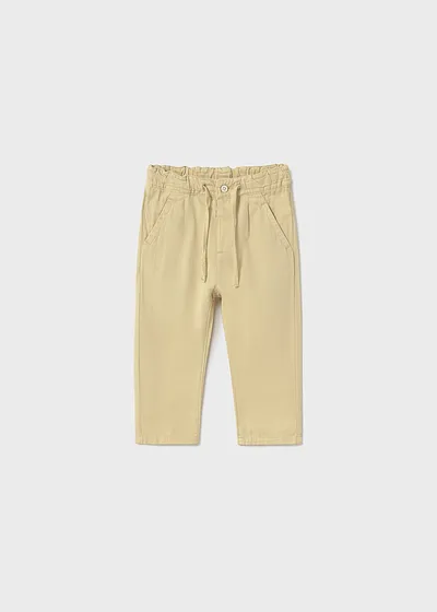 Pantalon lino relaxed