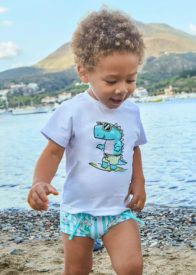 Conjunto bañador camiseta