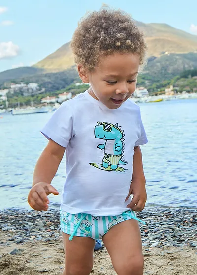 Conjunto bañador camiseta