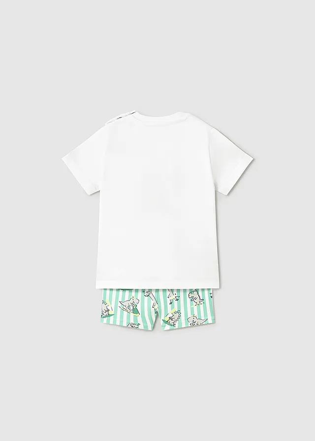 Conjunto bañador camiseta