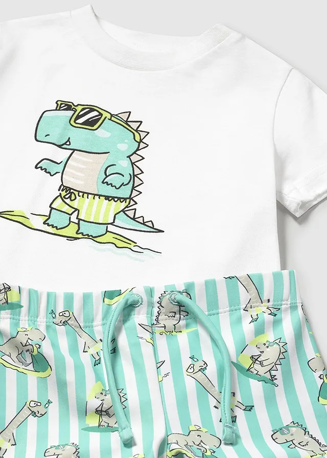 Conjunto bañador camiseta