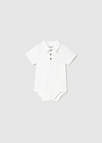 Chemise body manga corta