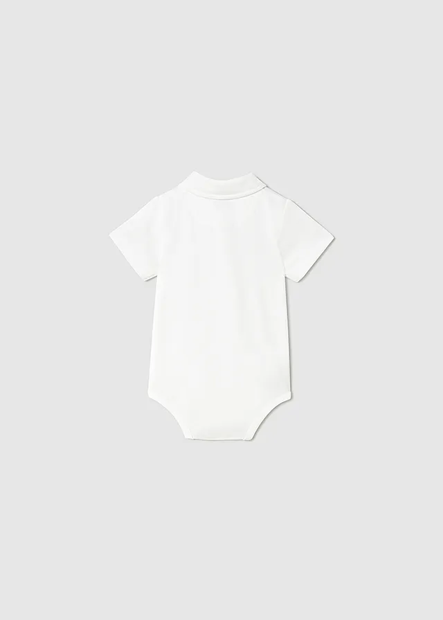 Chemise body manga corta