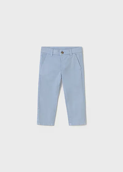 Pantalon chino sarga basico