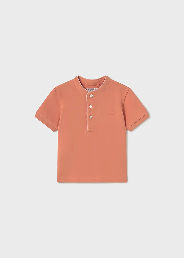 Chemise m/c cuello mao
