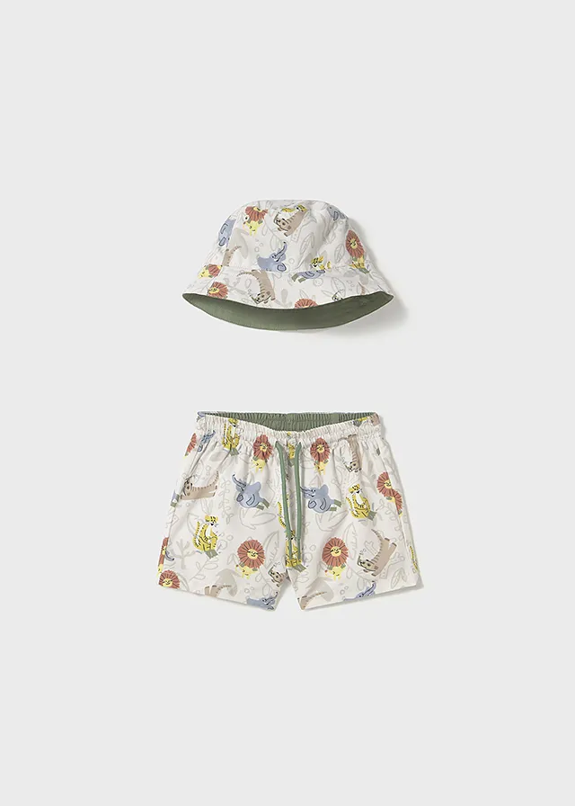 Conjunto bañador con bucket