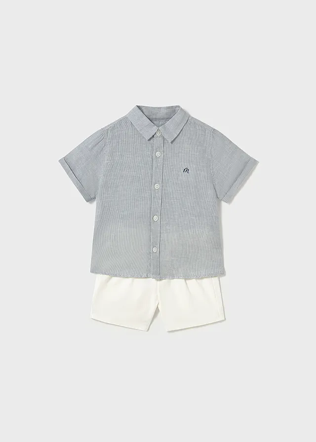 Conjunto bermuda vestir