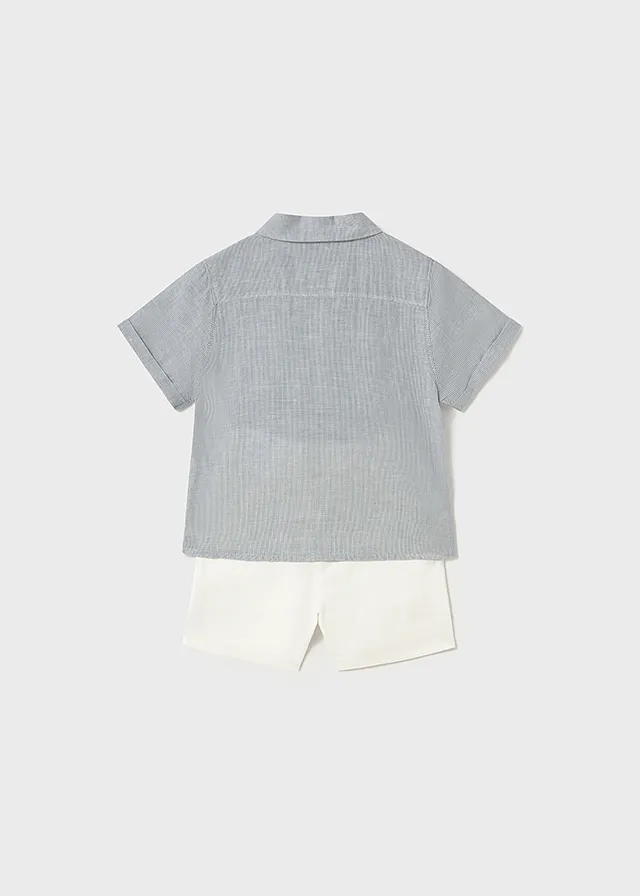 Conjunto bermuda vestir