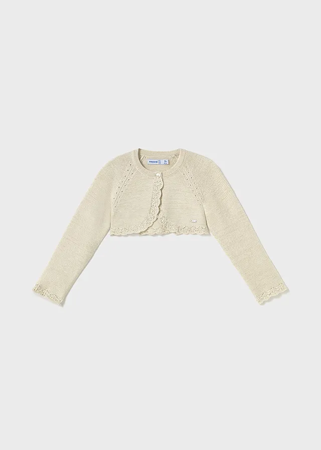 Bolero tricot basico