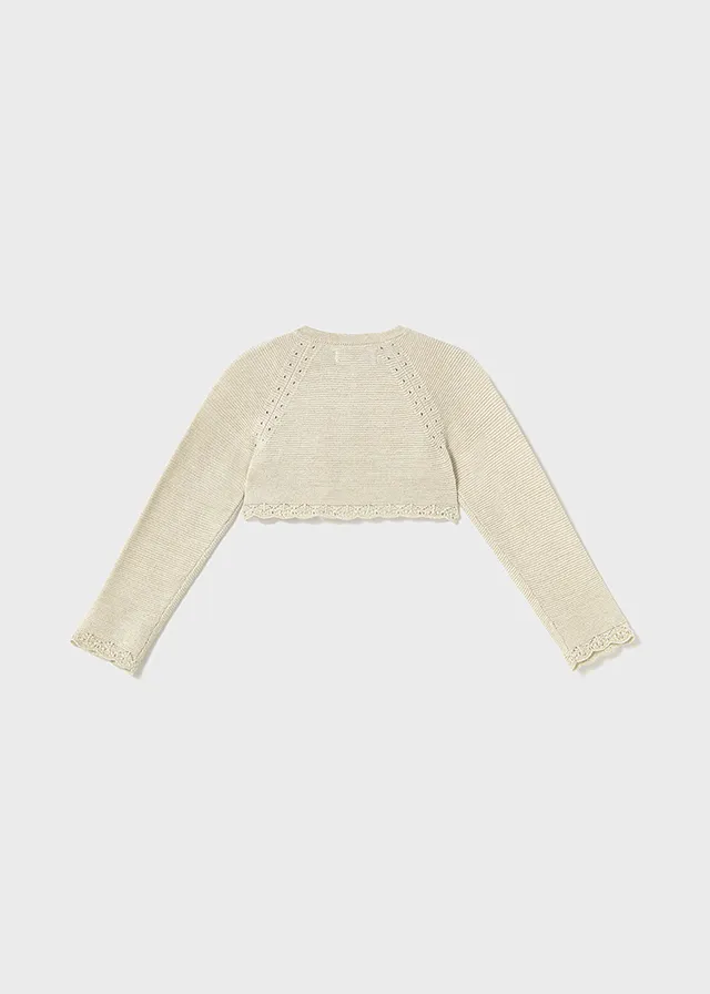 Bolero tricot basico