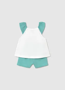 Conj. short aplique