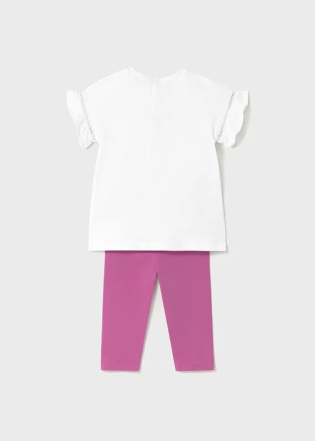 Conjunto leggings vestir