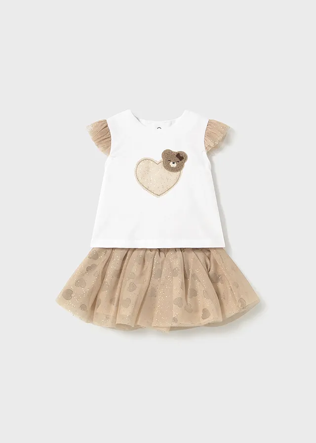 Conjunto falda tul