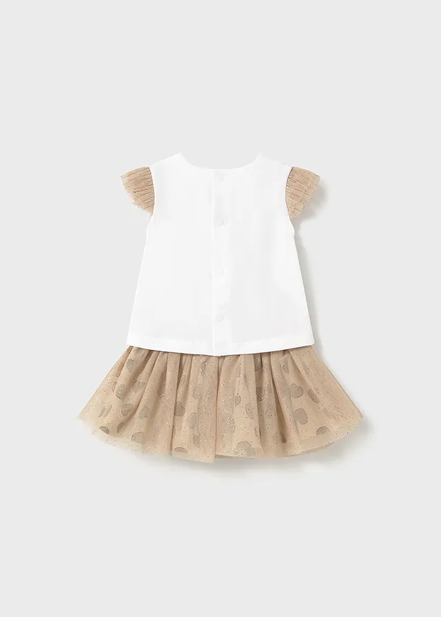 Conjunto falda tul