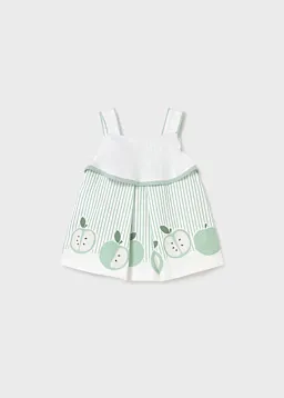 Vestido cenefa