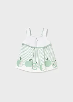 Vestido cenefa