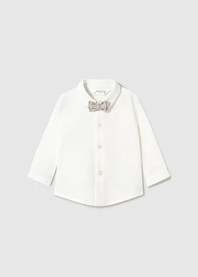 Camisa manga larga pajarita
