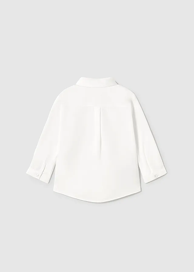 Camisa manga larga pajarita