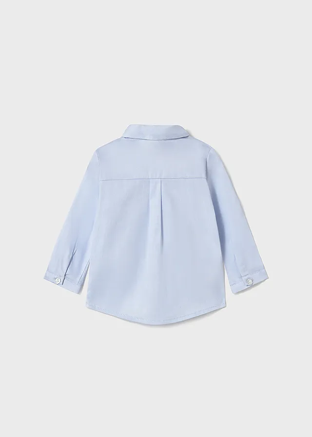 Camisa manga larga pajarita