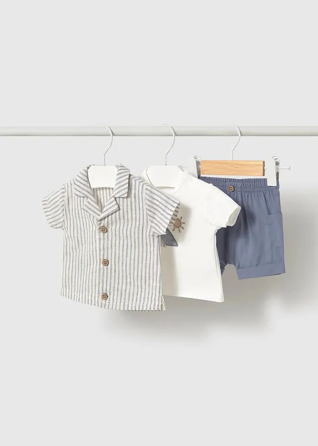 Conjunto pant. corto sobrecamisa