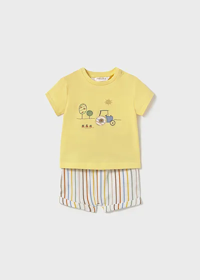 Conjunto pantalon corto camiseta