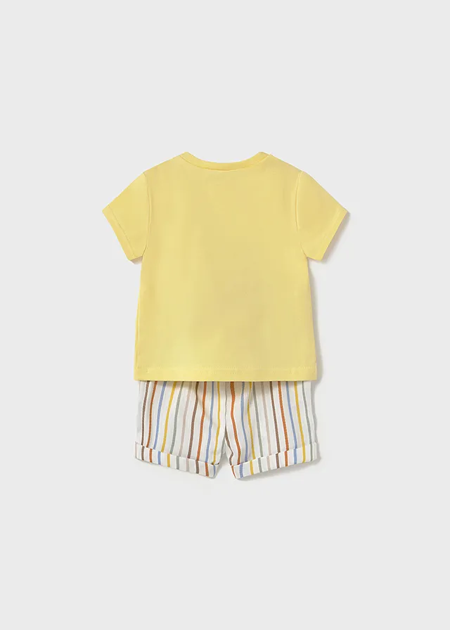 Conjunto pantalon corto camiseta