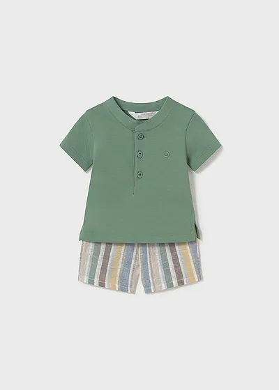 Conjunto pantalon corto y polo